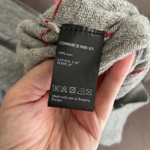 COMMUNE DE PARIS
Men’s wool sweater - Picture 3 of 6